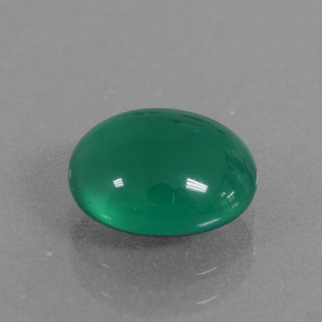 Ágata Verde bosque natural de 2.08 ct, Corte Óvalo, Translúcido