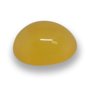 Ágata dorado natural de 4,82 ct, corte óvalo, translúcido
