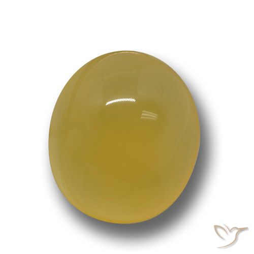 5.23ct Natural Amarillo púrpura Ágata, Ovalada, Translúcido
