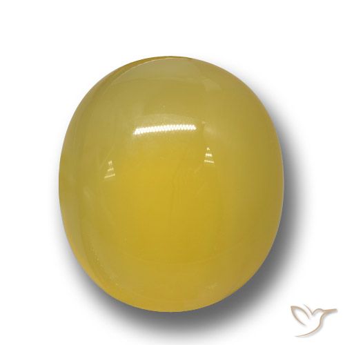 5.84ct Natural Naranja dorado Ágata, Ovalada, Translúcido