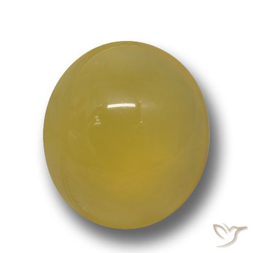 6.15ct Natural Amarillo púrpura Ágata, Ovalada, Translúcido