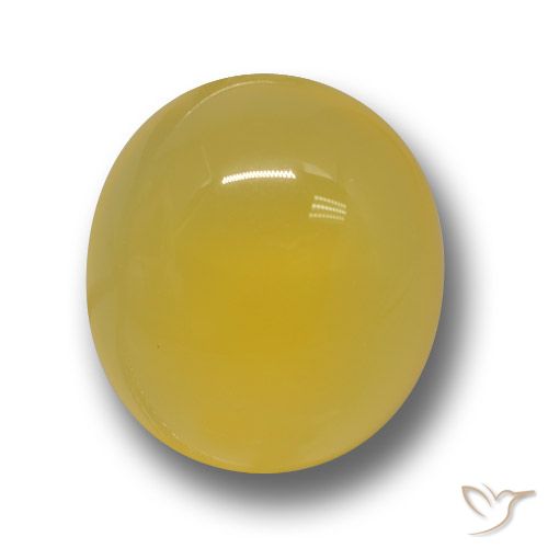 5.57ct Natural Amarillo púrpura Ágata, Ovalada, Translúcido