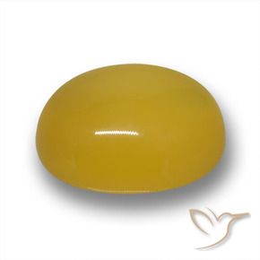 Ágata Amarillo púrpura natural de 3.62 ct, Ovalada, Translúcido