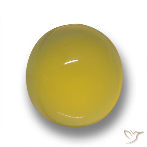 5.11ct Natural Amarillo toscana Ágata, Ovalada, Translúcido