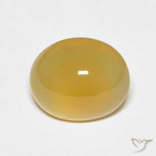 3.79ct Natural Amarillo púrpura Ágata, Ovalada, Translúcido, Photo A