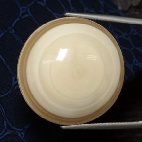 Ágata multicolor natural de 78,01 ct, corte redondo, opaco