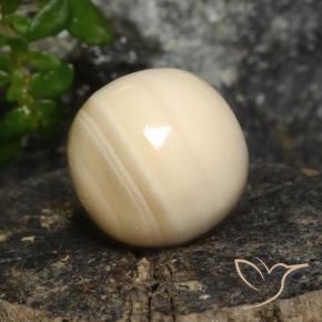 Ágata Multicolor natural de 9.61 ct, Esfera / Bola, Opaco