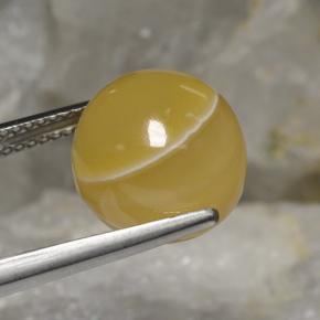 Ágata multicolor natural de 10,83 ct, esfera / bola, translúcido