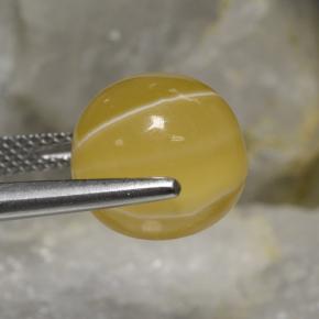 Ágata multicolor natural de 10,83 ct, esfera / bola, translúcido