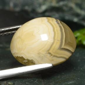 Ágata Multicolor natural de 9.28 ct, Corte Óvalo, Opaco