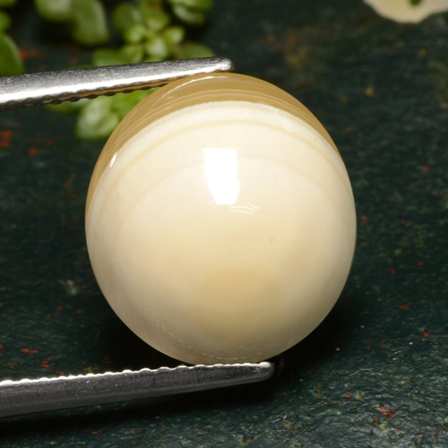 Ágata multicolor natural de 9,46 ct, corte óvalo, translúcido
