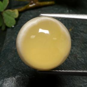 Ágata multicolor natural de 10,73 ct, corte redondo, translúcido