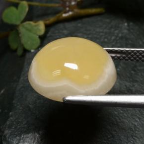 Ágata multicolor natural de 10,73 ct, corte redondo, translúcido