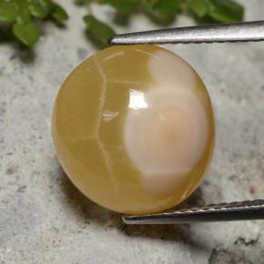 Ágata multicolor natural de 7,59 ct, corte óvalo, translúcido