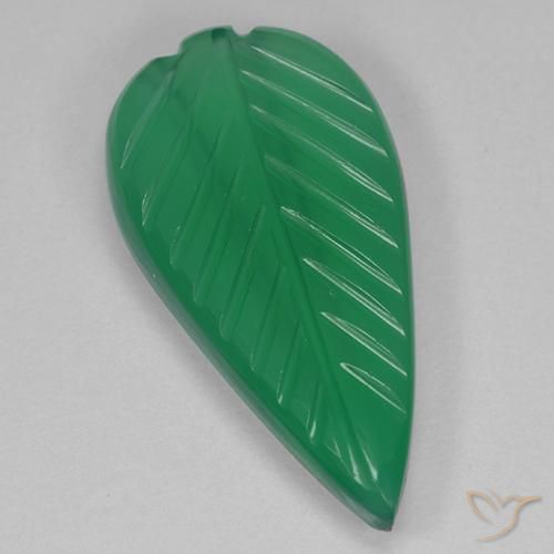 4.23ct Natural Verde medio Ágata, Elegante, Transparente