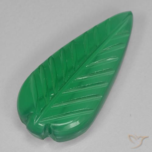 4.07ct Natural Verde amarillento Ágata, Elegante, Translúcido