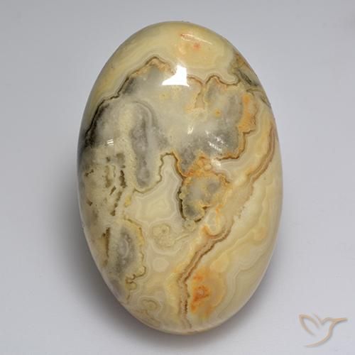 57.20ct Natural Multicolor Ágata, Ovalada, Opaco