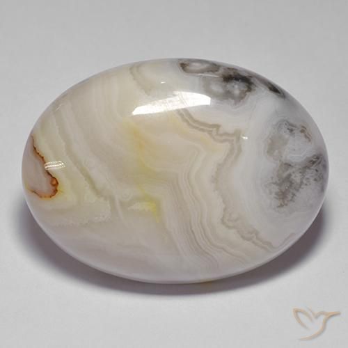 40.74ct Natural Multicolor Ágata, Ovalada, Opaco