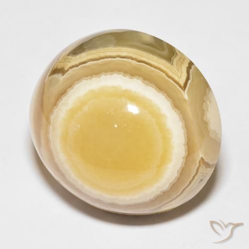 Ágata Multicolor natural de 79.66 ct, Ovalada, Opaco