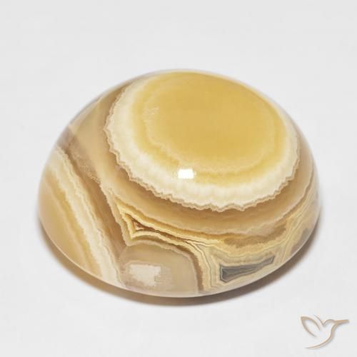 Ágata Multicolor natural de 79.66 ct, Ovalada, Opaco