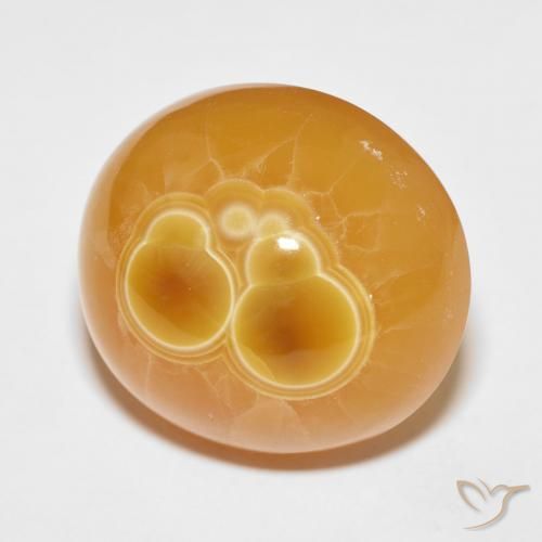 Ágata Multicolor natural de 42.79 ct, Ovalada, Translúcido
