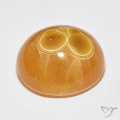 Ágata Multicolor natural de 42.79 ct, Ovalada, Translúcido