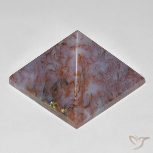 83.49ct Natural Multicolor Ágata, Cuadrado, Opaco
