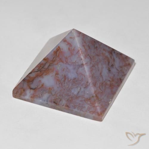Ágata Multicolor natural de 83.49 ct, Cuadrado, Opaco