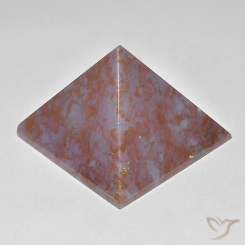 85.13ct Natural Multicolor Ágata, Cuadrado, Opaco