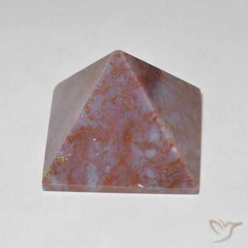 Ágata Multicolor natural de 85.13 ct, Cuadrado, Opaco