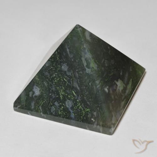102.56ct Natural Multicolor Ágata, Cuadrado, Opaco