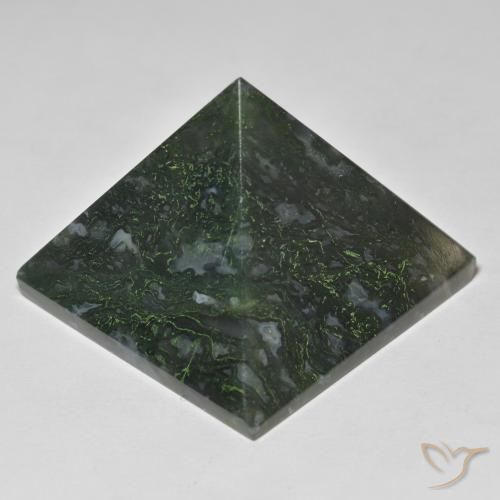 Ágata Multicolor natural de 102.56 ct, Cuadrado, Opaco
