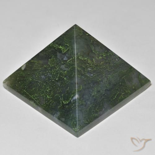 125.29ct Natural Multicolor Ágata, Cuadrado, Opaco