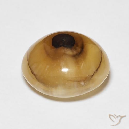 Ágata Multicolor natural de 8.12 ct, Ovalada, Translúcido