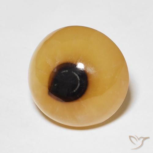 Ágata Multicolor natural de 12.47 ct, Redondo, Translúcido
