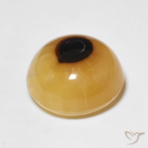 Ágata Multicolor natural de 12.47 ct, Redondo, Translúcido
