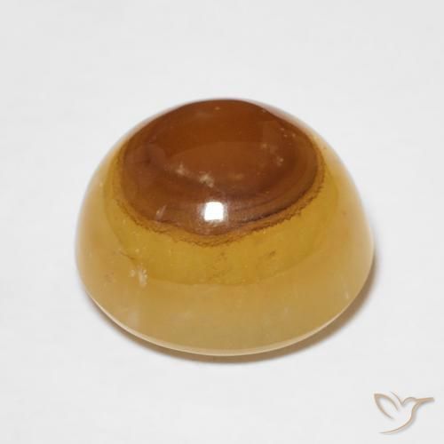 Ágata Multicolor natural de 7.13 ct, Redondo, Translúcido