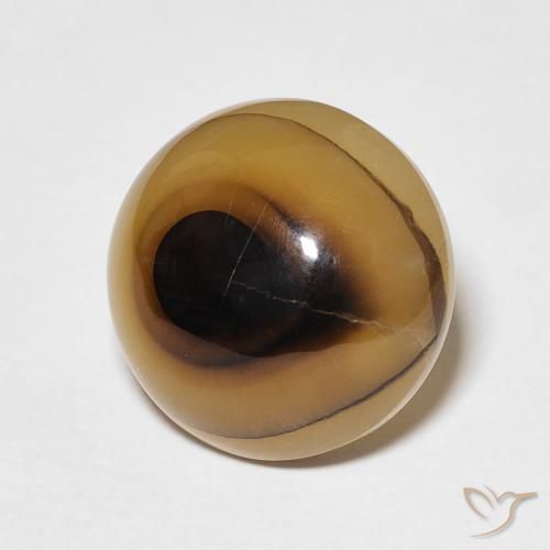 Ágata Multicolor natural de 8.82 ct, Ovalada, Translúcido