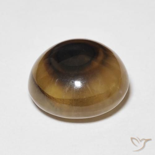 Ágata Multicolor natural de 11.72 ct, Redondo, Translúcido