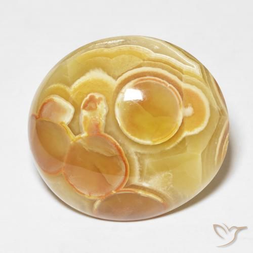 30.88ct Natural Multicolor Ágata, Ovalada, Opaco