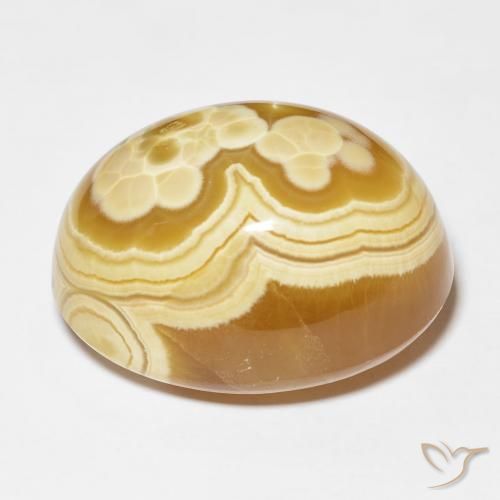 Ágata Multicolor natural de 42.02 ct, Ovalada, Opaco