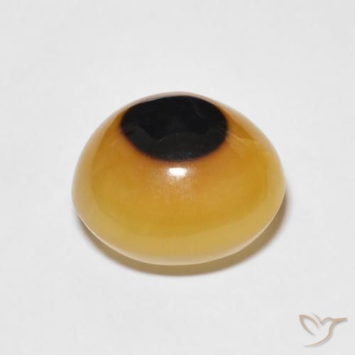 Ágata Multicolor natural de 6.66 ct, Ovalada, Translúcido
