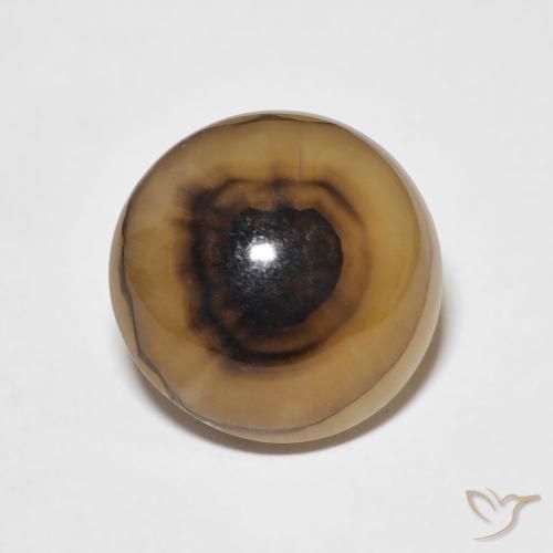 8.00ct Natural Multicolor Ágata, Redondo, Translúcido