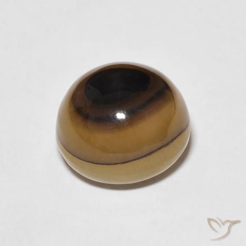 Ágata Multicolor natural de 4.86 ct, Ovalada, Translúcido