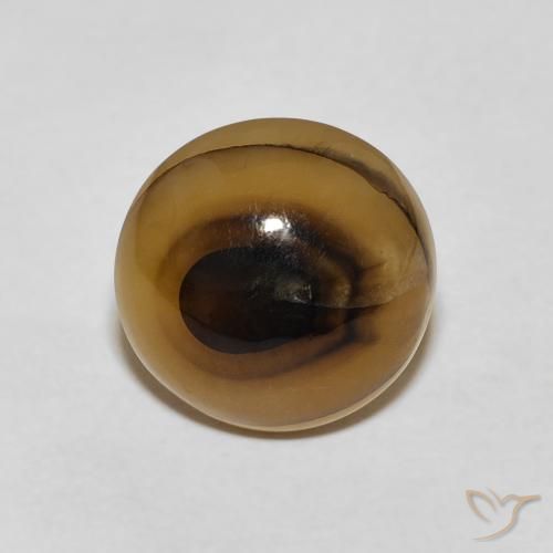 8.35ct Natural Multicolor Ágata, Redondo, Translúcido