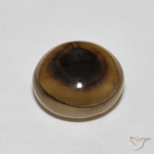 Ágata Multicolor natural de 9.22 ct, Redondo, Translúcido