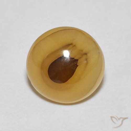 4.21ct Natural Multicolor Ágata, Redondo, Translúcido