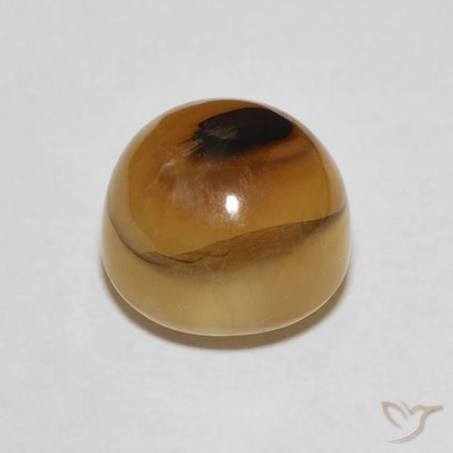 Ágata Multicolor natural de 6.78 ct, Redondo, Translúcido