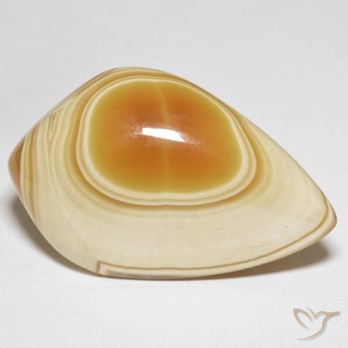 Ágata Multicolor natural de 103.65 ct, Elegante, Opaco