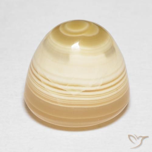 Ágata Multicolor natural de 16.65 ct, Redondo, Opaco